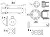 IVECO 500054632 Brake Pad Set, disc brake